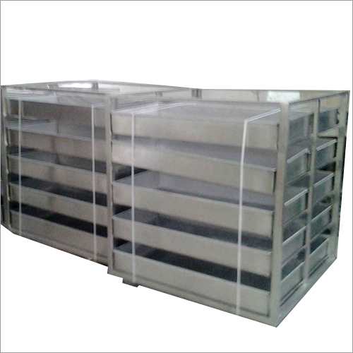 Sterilization Trolley for IV bottles
capacity to carry about 1000kgs
